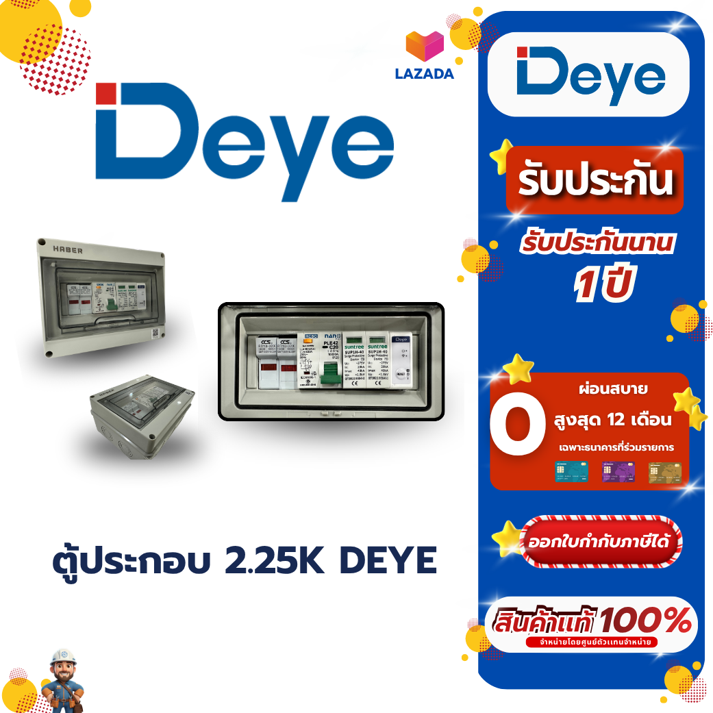 2.25K Deye Assembly Cabinet Is Fully Assembled and Ready to Use.