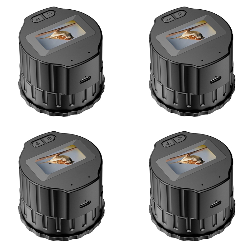 4X Microscope V13 Wifi HD Electronic Eyepiece Camera 1.5-Inch Screen Optical Eyepiece Recorder Bird-Watching Telescope