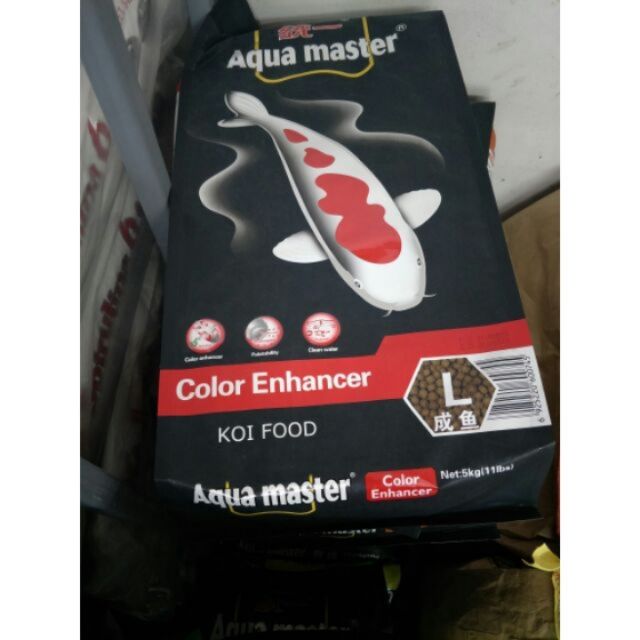 🔥ลดกระหน่ำ🔥 อาหารปลาAquaMaster​เม็ดลอย/เม็ดL/5kg  ปั๊มน้ำ ตู้ปลา ปั๊มลม KM11.7910🔥โปรโมชั่นพิเศษ🔥