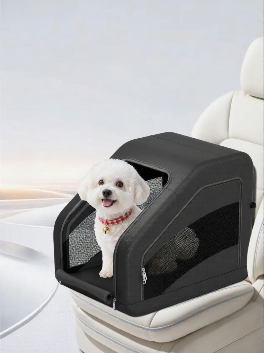 BOSIMAO | Car Portable Foldable Rear Pet Carrier