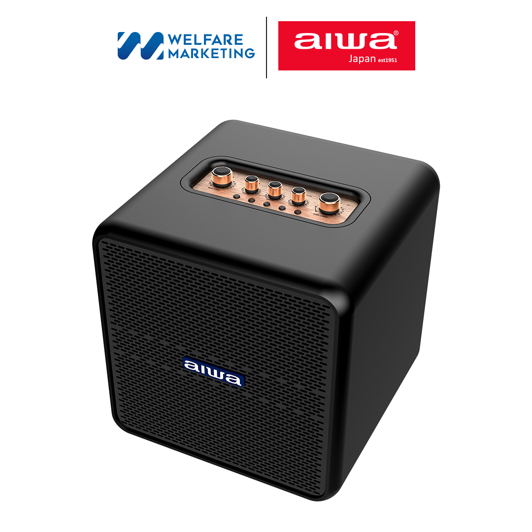 [0% Installment] Aiwa Prisma Bluetooth Speaker Portable Bluetooth Speaker Super Bass