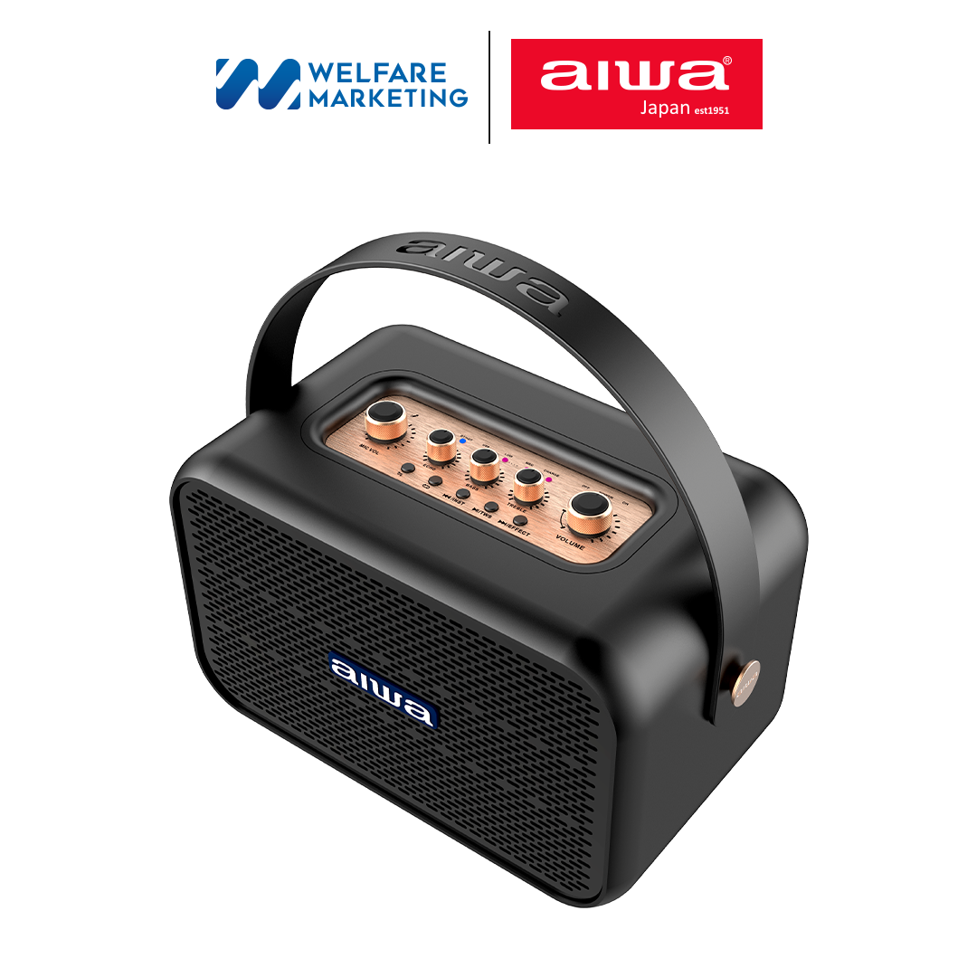 [0% Installment] Aiwa Gravity Beat I Bluetooth Speaker, Portable Bluetooth Speaker