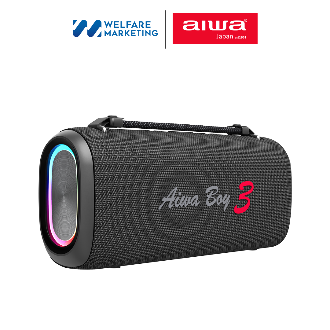 [0% Installment] Aiwa Aw-Bb18 Bluetooth Speaker, Portable Bluetooth Speaker