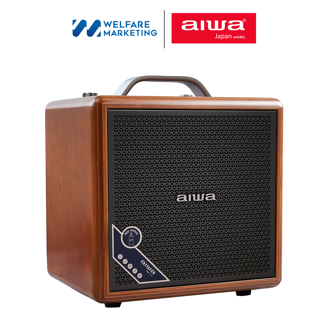 [0% Installment Payment] Aiwa Old Town Ii Bluetooth Speaker Portable Bluetooth Speaker Super Bass