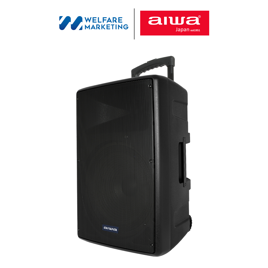 [0% Installment] Aiwa Aw-X1500 Pro Party Speaker Bluetooth Party Speaker